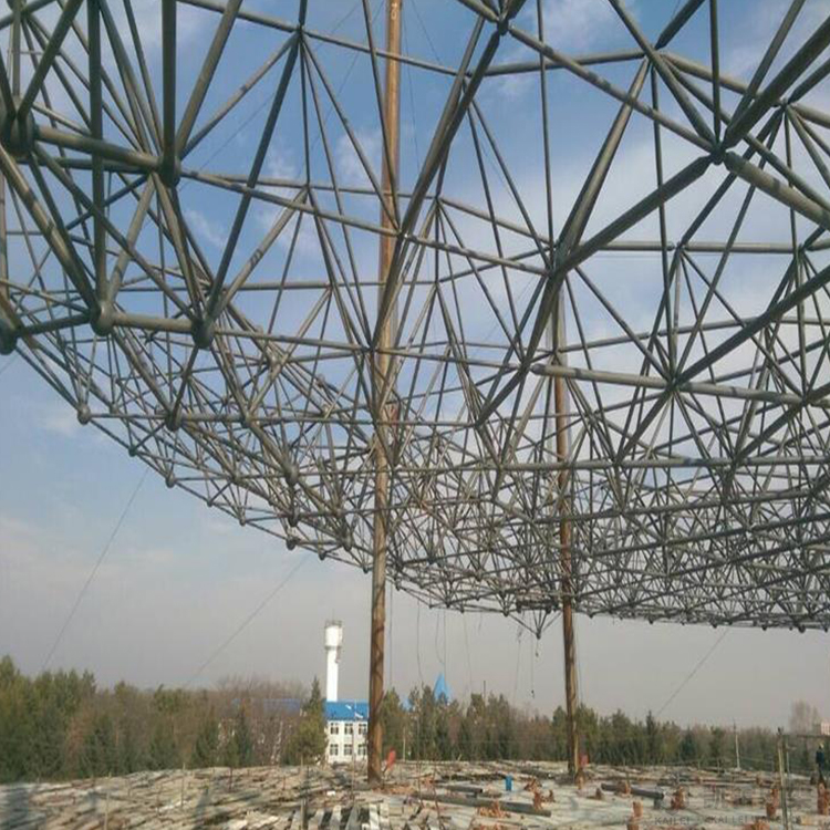 漳州球形网架钢结构施工方案